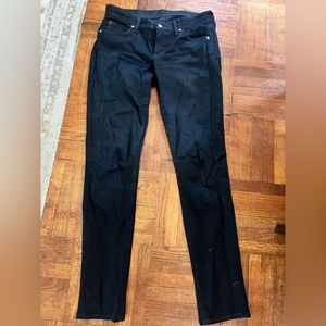 Citizens of Humanity black denim jeans
